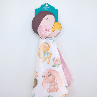 Mini Minky Blanket Bunnies - MOOGCO Baby