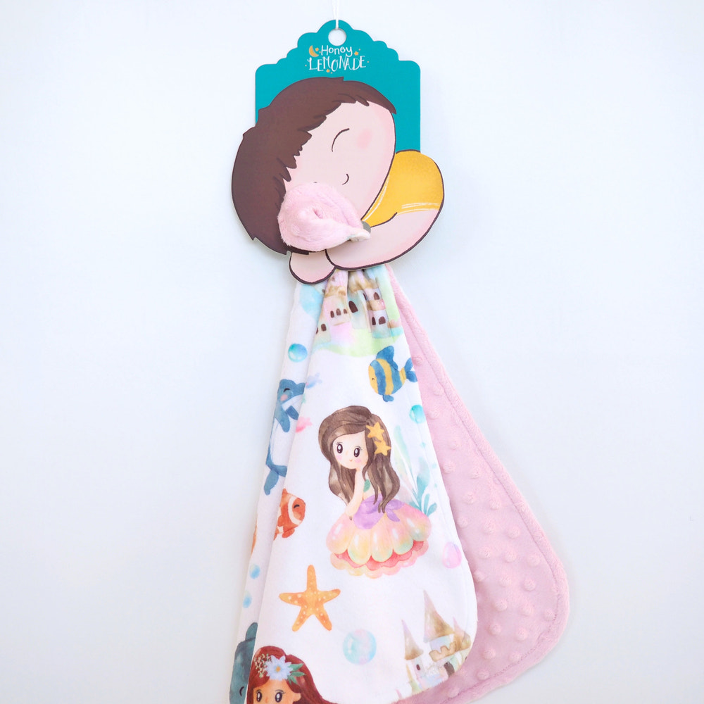 Mini Minky Blanket Mermaids - MOOGCO Baby