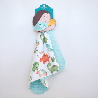 Mini Minky Blanket Dino
