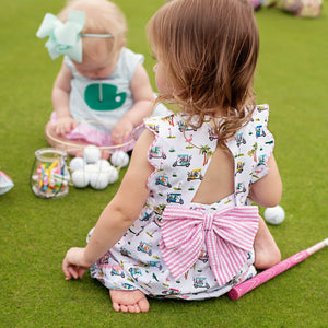 The Palms Reversible Golf Dress - MOOGCO Baby