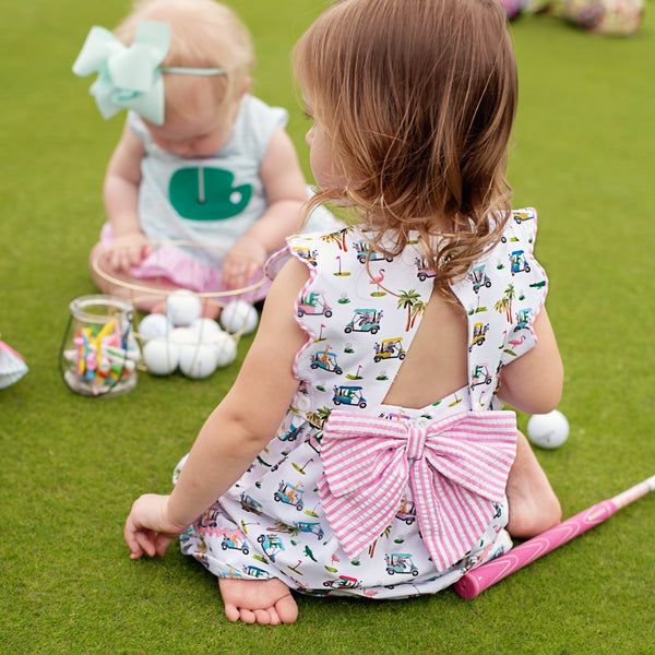 The Palms Reversible Golf Dress - MOOGCO Baby