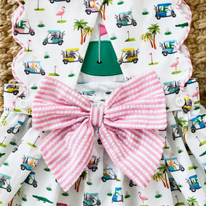 The Palms Reversible Golf Dress - MOOGCO Baby