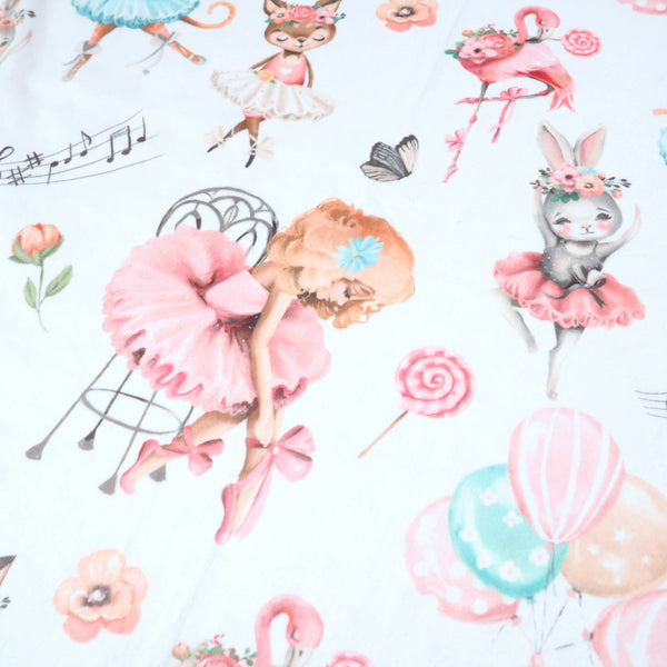 Baby & Toddler Minky Blanket - Ballerinas