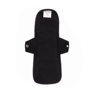 Reusable Pad 5 Piece Bundle for Heavy Flows - Eco-friendly feminine pads in angle view.