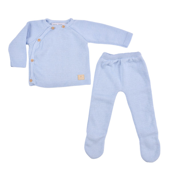 PETIT SWEENY | Boys Blue Organic Cotton Gift Set (6)