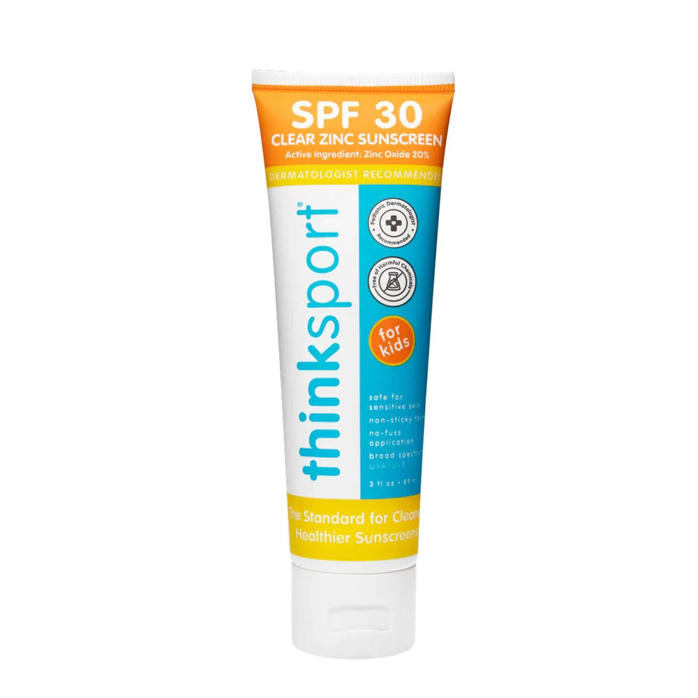 Thinksport SPF 30 Kids Sunscreen - Safe, effective sun protection for babies and kids.