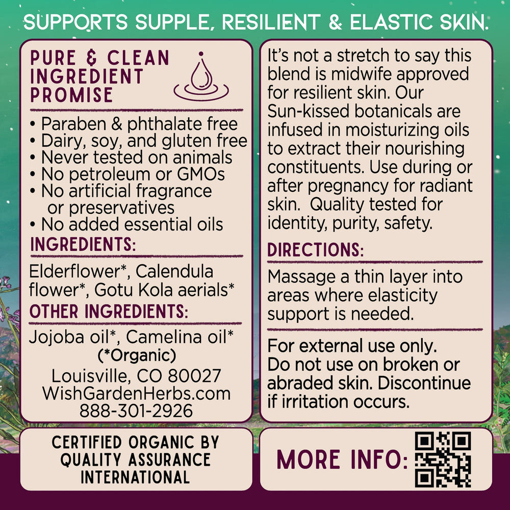Pregnant Belly Skin Elasticity Oil for nurturing skin during pregnancy and enhancing elasticity.