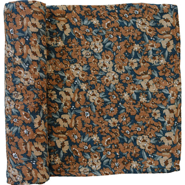 Venetian Floral Muslin Swaddle Blanket - MOOGCO Baby