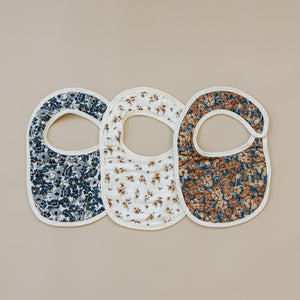 Autumn Bloom Classic Muslin Bib - MOOGCO Baby