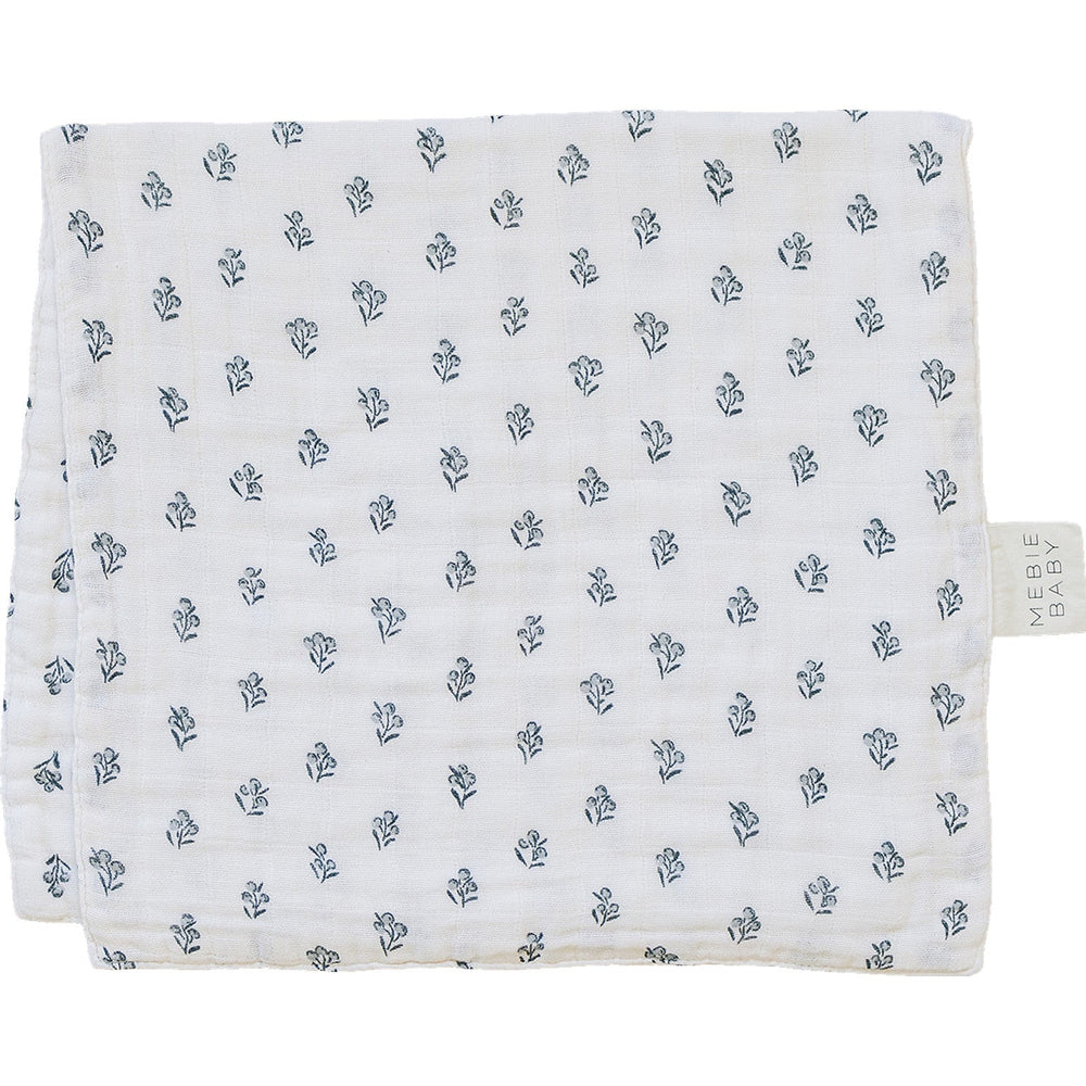 Cream Berry Muslin Burp Cloth