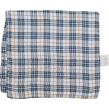 Vintage Plaid Muslin Burp Cloth - MOOGCO Baby