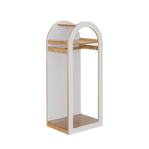 Arched Dresser – White (Dress-Up Display & Storage)