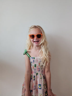 Classic Wayfarer Sustainable Sunglasses | Bio-Based · Bendable · Polarized | Child | 3-8 Y | Black