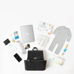 Hot Pink Mini Classic Diaper Bag II