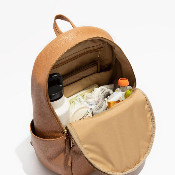 Cognac Classic City Diaper Bag II