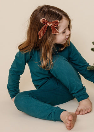 Ultimate Pajama Set in Pacific for babies - soft, cozy, and stylish sleepwear. Perfect for sweet dreams!