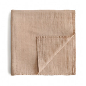 Organic Cotton Muslin Swaddle Blanket