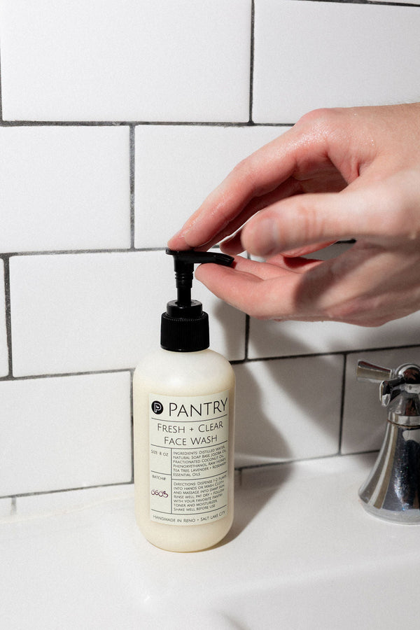 Fresh + Clear Face Wash | Honey + Jojoba Facial Cleanser