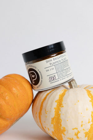 Pumpkin Skin Purée – antioxidant-rich Pumpkin + Glycolic Acid mask