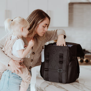 Willow Diaper Backpack – Sustainable, Multi-Functional Diaper Bag with Changing Station