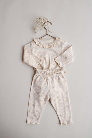 Willow Floral Ruffle Set
