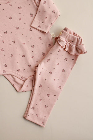 Rosalie Floral Ruffle Set