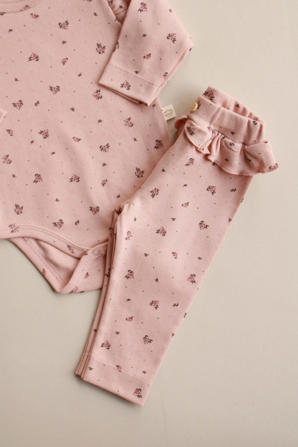 Rosalie Floral Ruffle Set