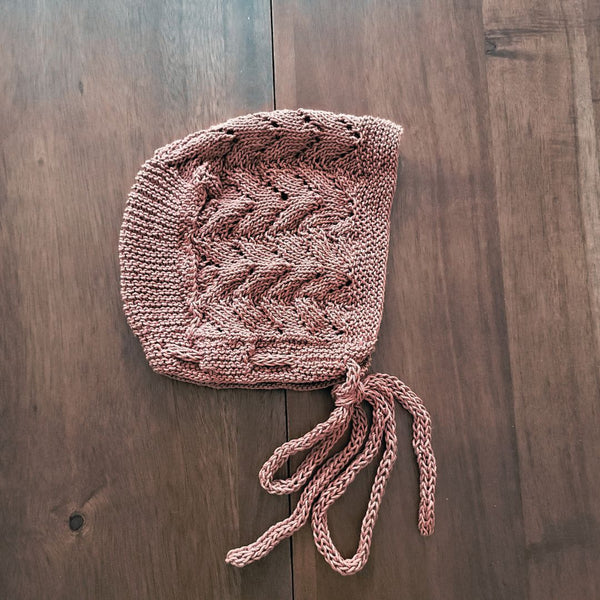 Pepper Knit Bonnet - In Stock