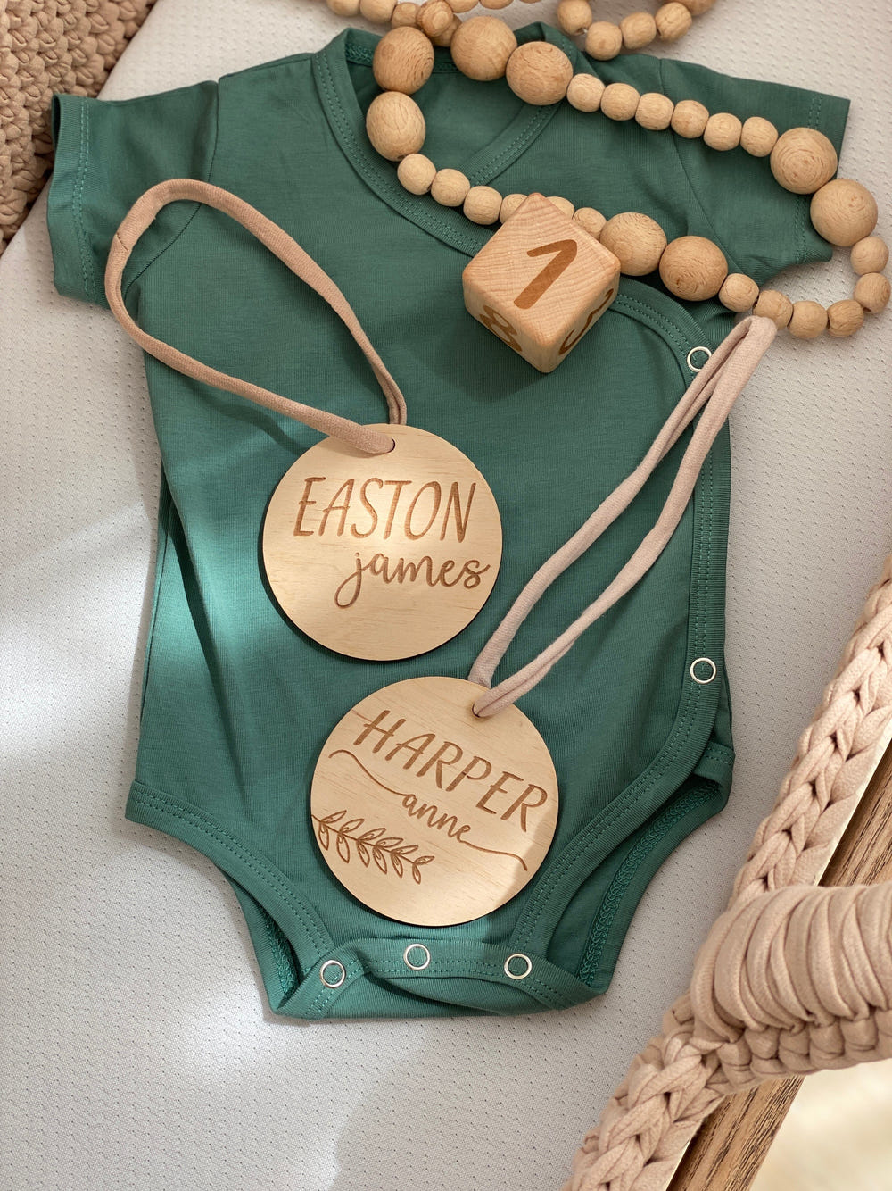 Baby Name Sign for Moses Basket