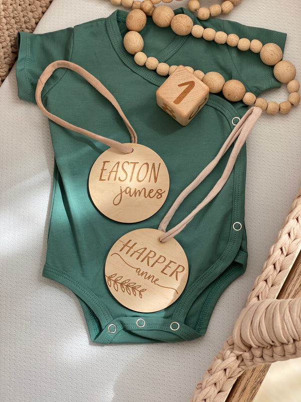 Baby Name Sign for Moses Basket