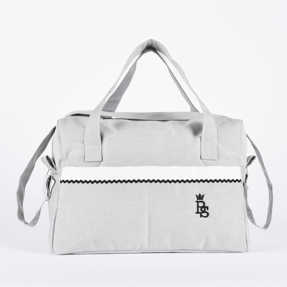 PETIT MARIN | Boys Grey Changing Bag (55cm)