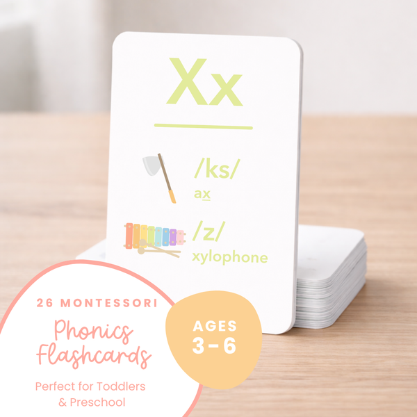 GoodnightFox Reading Flashcards Bundle ages 3, 6 92 cards