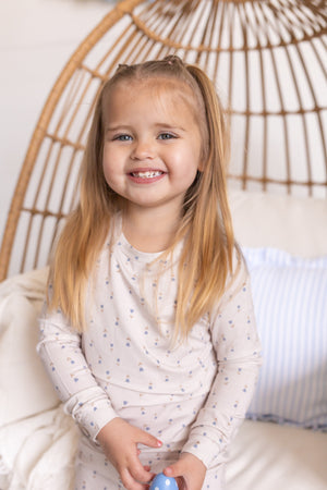Tiny Tulips 2pc Bamboo Pajamas