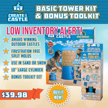 Basic Tower Kit Bundle - Outdoor Sand & Snow Castle Molds
