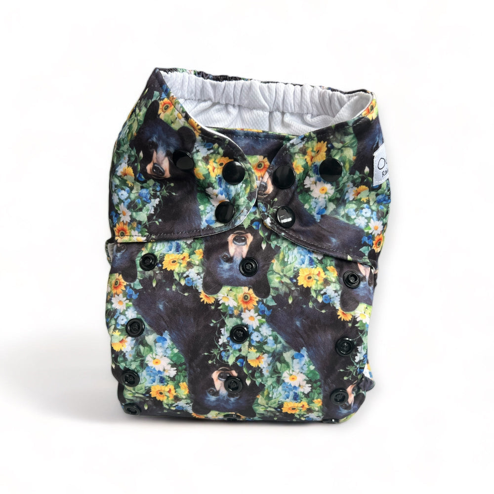 Wildest Cloth Diaper Pocket - Meadow Bears