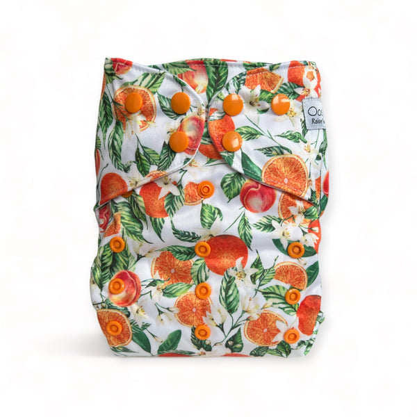 Wildest Cloth Diaper Pocket - Orange That Peachy