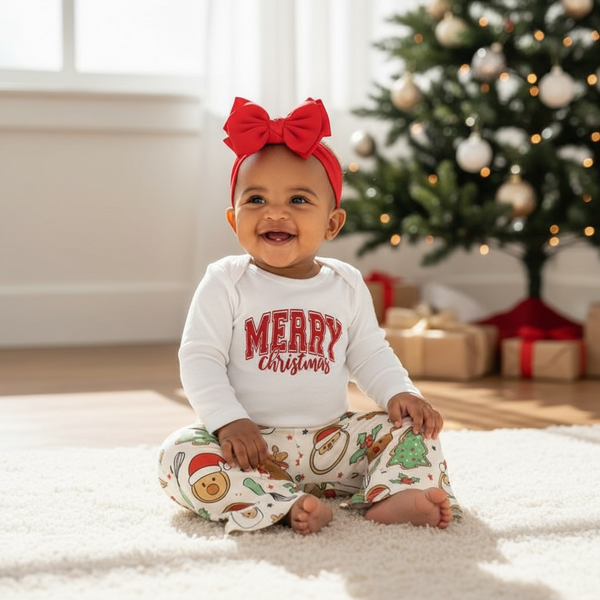 Christmas Cookies Baby Bell Bottoms