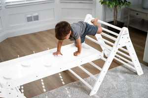 Hazel | Pikler Triangle, Slide & Rocker Set - Natural