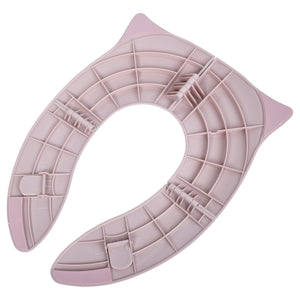 Folding Kids Toddler Travel Potty Seat - Blush Pink