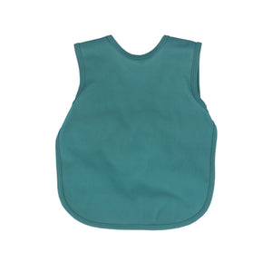 Solid Pine Minimalist Bapron in angle 3 view, perfect for stylish and functional baby wear.