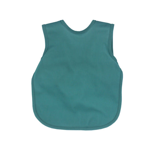 Solid Pine Minimalist Bapron in angle 3 view, perfect for stylish and functional baby wear.