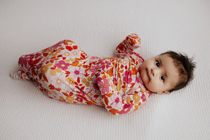 Wild Child Knotted Newborn Baby Gown
