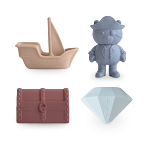 Pirate Mold Free Bath Play Set