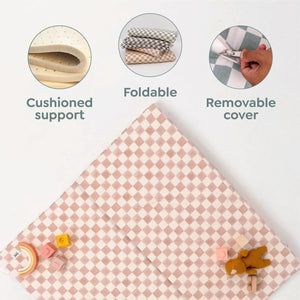 Terrazzo Slate Organic Cotton Mat