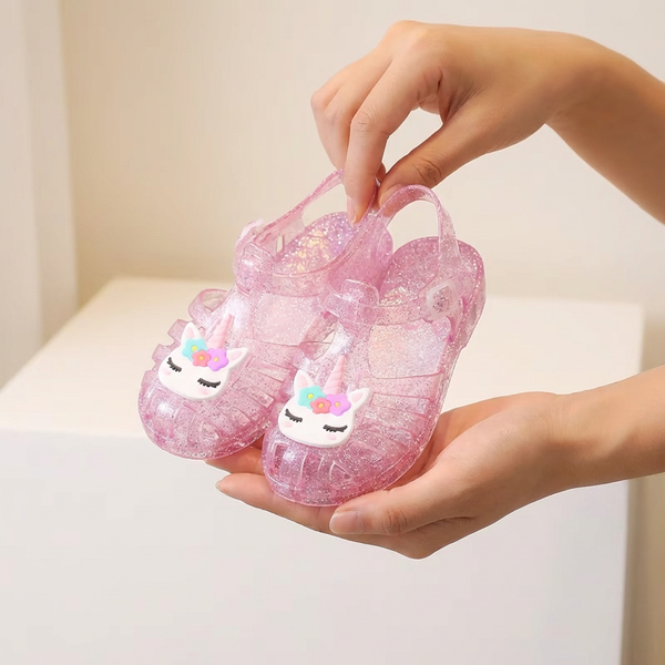 Breathable Jelly Slippers for Outdoor Adventures (Ages 2-9)