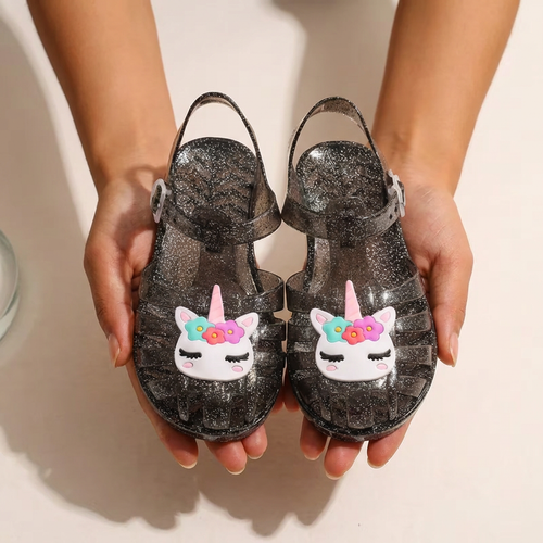 Breathable Jelly Slippers for Outdoor Adventures (Ages 2-9)