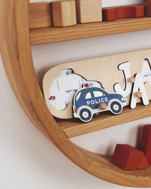 Cars Double Name Puzzle
