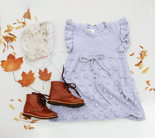 Popcorn Knit Dress - In Stock