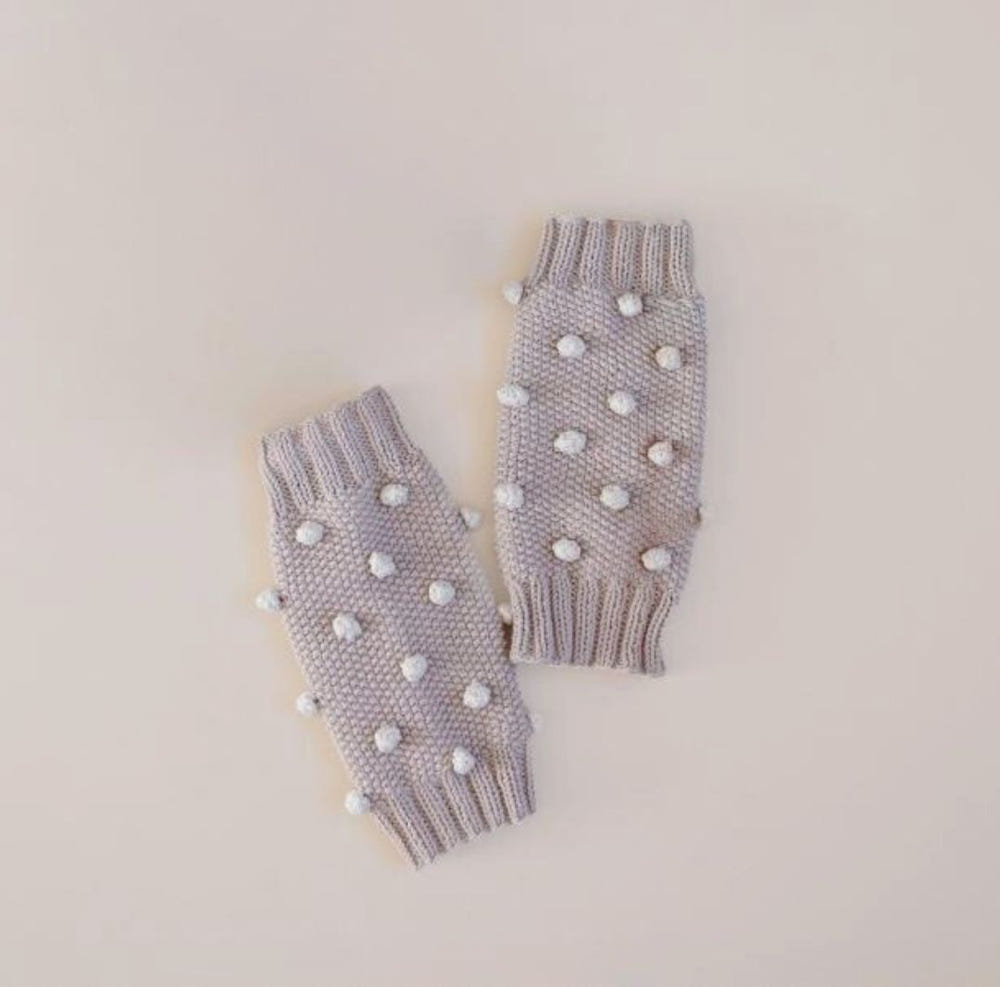 Popcorn Knit Leg Warmers - In Stock