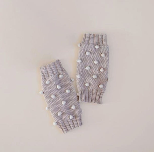 Popcorn Knit Leg Warmers - In Stock
